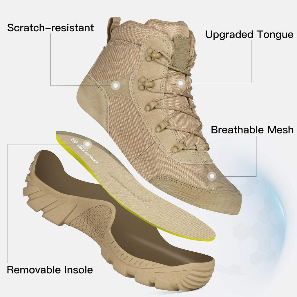 Waterproof Lightweight Tactical Work Boots C3431