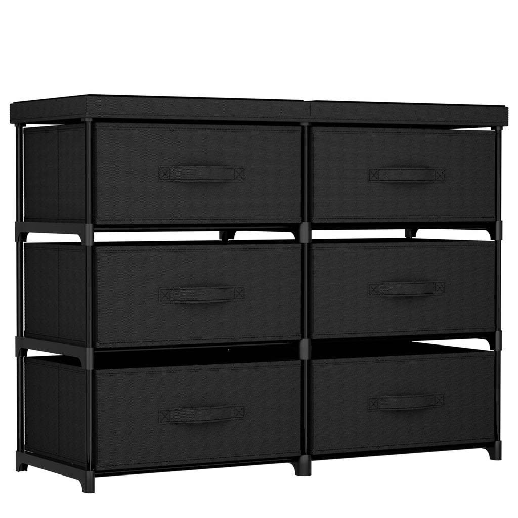 6 Fabric Drawer Dresser W8924