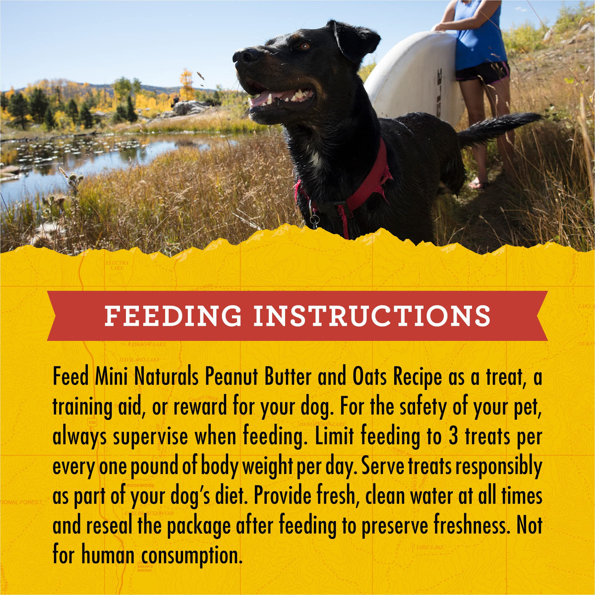 Real Peanut Butter Dog Training Treats 16 oz Z59448