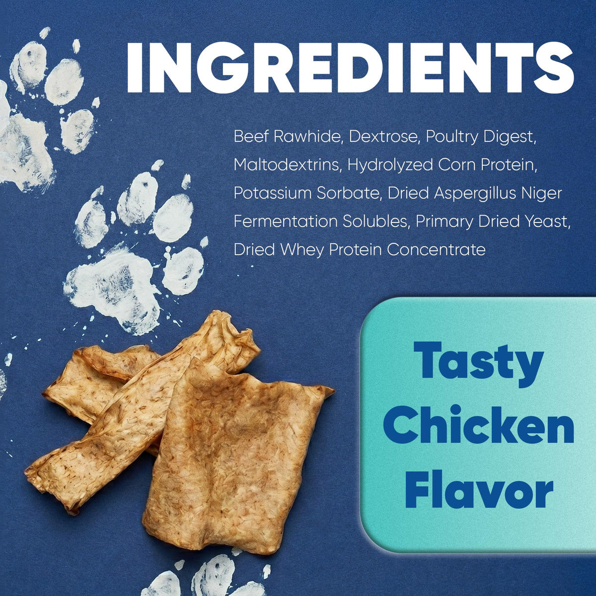 Large Tartar Control Enzymatic Oral Hygiene Chews for Dogs N5797